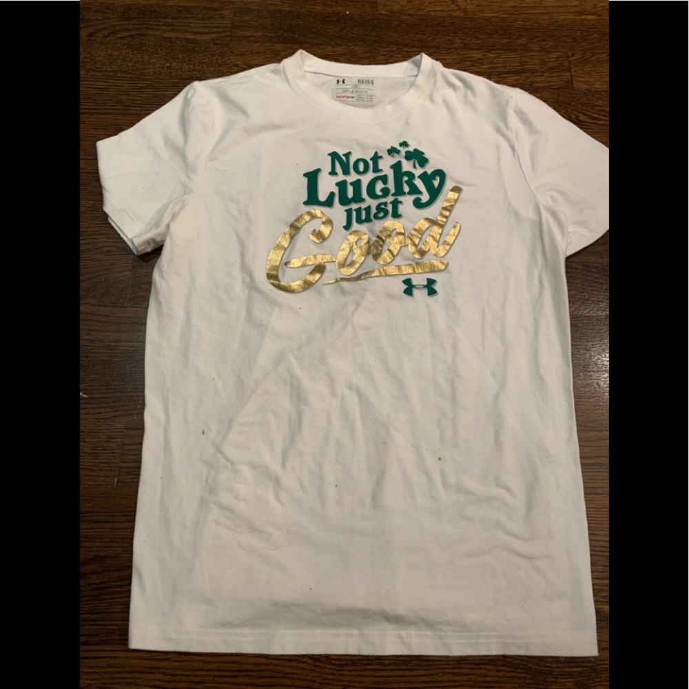 Under Armour boys never-worn t-shirt